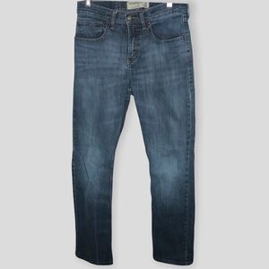 WRANGLER JEANS, slim straight flex, blue 28 X 28